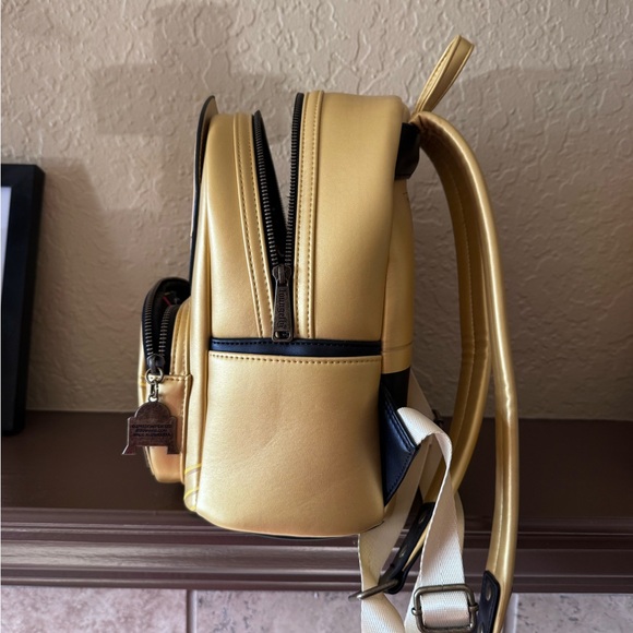 Star Wars Gold C-3PO Backpack - Picture 5 of 7